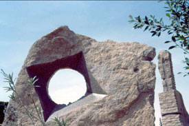 Stone Sculpture - SYNCHRONICITY IV